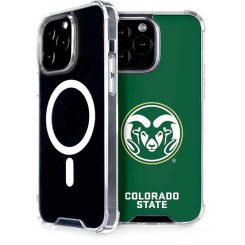 Colorado State University CSU Rams Logo iPhone 15 Pro Max MagSafe Case