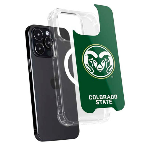 Colorado State University CSU Rams Logo iPhone 15 Pro Max MagSafe Case