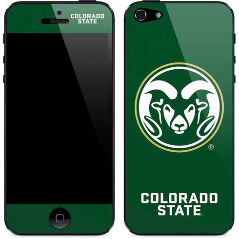 Colorado State University CSU Rams Logo iPhone 5/5s/5SE Skin