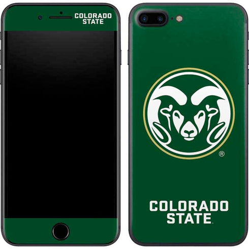 Colorado State University CSU Rams Logo iPhone 8 Plus Skin