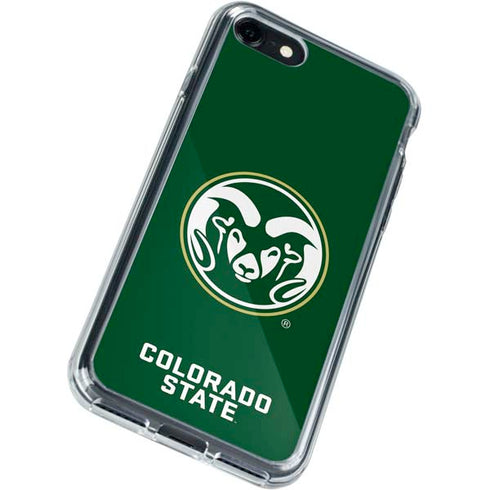 Colorado State University CSU Rams Logo iPhone SE (2nd & 3rd Gen) Clear Case