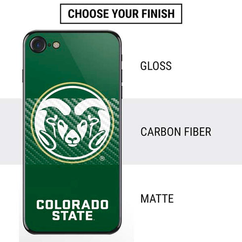 Colorado State University CSU Rams Logo iPhone SE (2nd & 3rd Gen) Skin