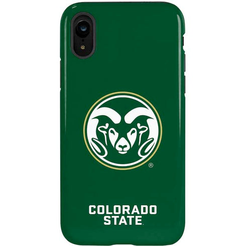 Colorado State University CSU Rams Logo iPhone XR Pro Case