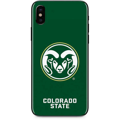 Colorado State University CSU Rams Logo iPhone XS Max Skin