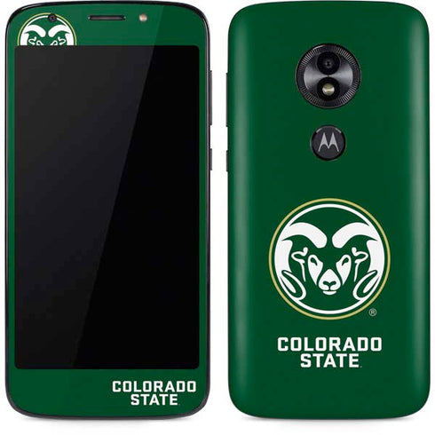 Colorado State University CSU Rams Logo Moto E5 Play Skin