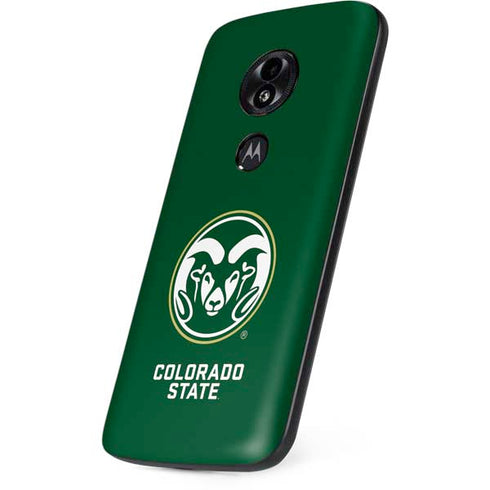 Colorado State University CSU Rams Logo Moto E5 Play Skin