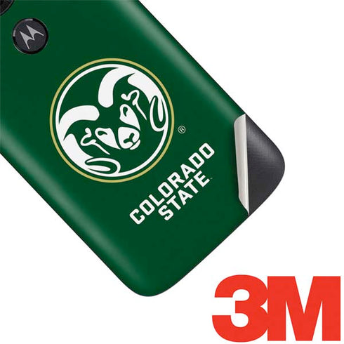 Colorado State University CSU Rams Logo Moto E5 Play Skin