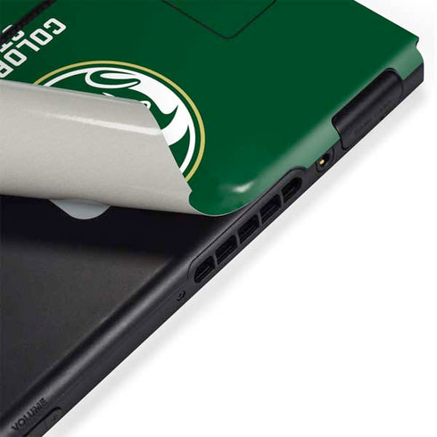 Colorado State University CSU Rams Logo Nintendo Switch Bundle Skin