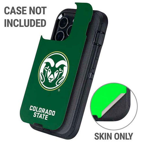 Colorado State University CSU Rams Logo Otterbox Defender iPhone Skin