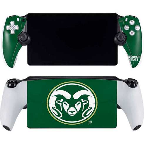 Colorado State University CSU Rams Logo PlayStation Portal Remote Player Skin