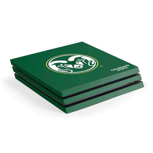 Colorado State University CSU Rams Logo PS4 Pro Console Skin