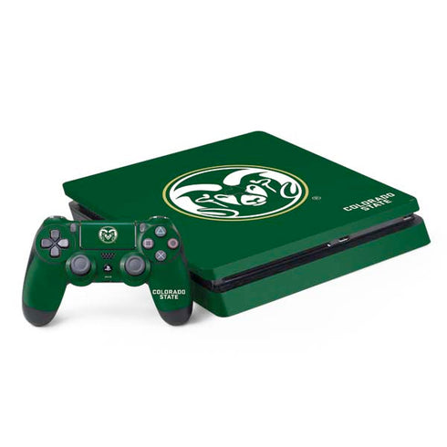 Colorado State University CSU Rams Logo PS4 Slim Bundle Skin