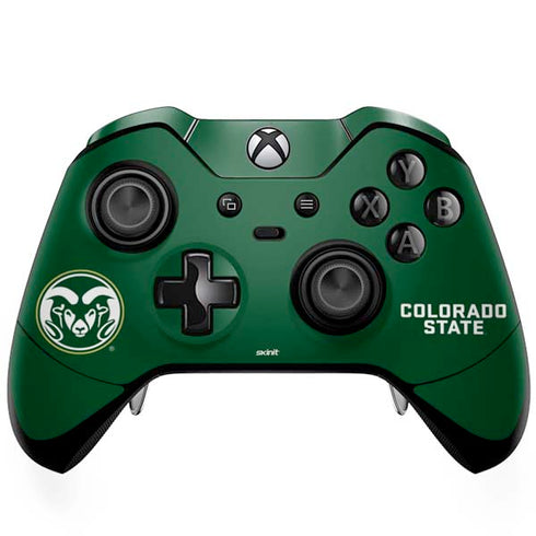 Colorado State University CSU Rams Logo Xbox One Elite Controller Skin
