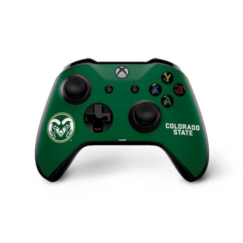 Colorado State University CSU Rams Logo Xbox One X Controller Skin