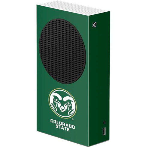 Colorado State University CSU Rams Logo Xbox Series S Console Skin
