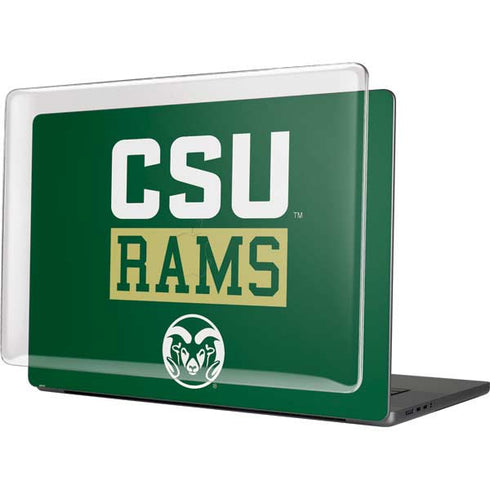Colorado State University CSU Rams MacBook Pro 16in (2021-25) Case plus Skin