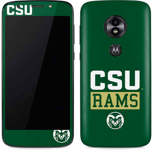 Colorado State University CSU Rams Moto E5 Play Skin