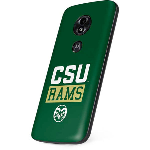 Colorado State University CSU Rams Moto E5 Play Skin