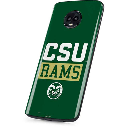 Colorado State University CSU Rams Moto G6 Skin
