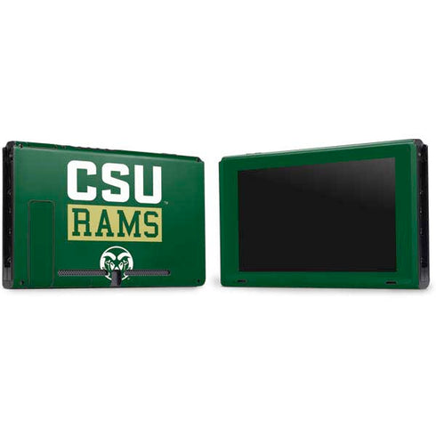 Colorado State University CSU Rams Nintendo Switch Bundle Skin