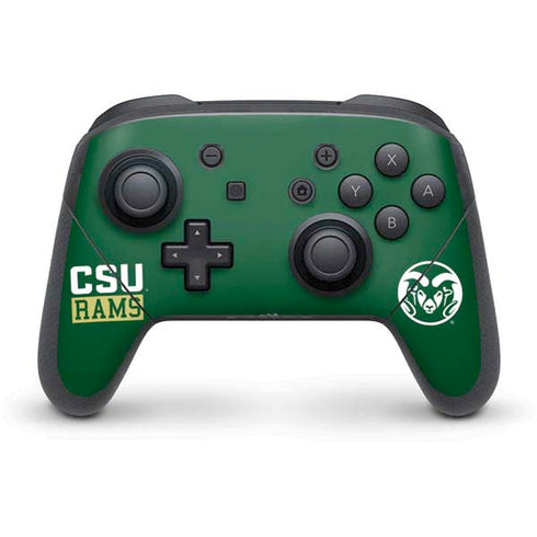 Colorado State University CSU Rams Nintendo Switch Pro Controller Skin