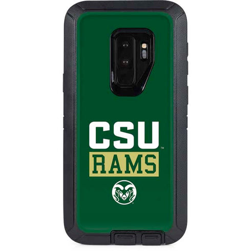 Colorado State University CSU Rams Otterbox Defender Galaxy Skin