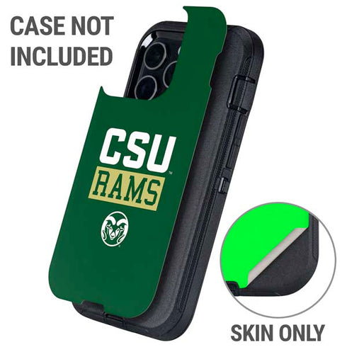 Colorado State University CSU Rams Otterbox Defender iPhone Skin