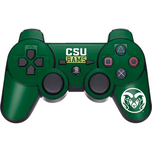 Colorado State University CSU Rams PS3 Dual Shock wireless controller Skin