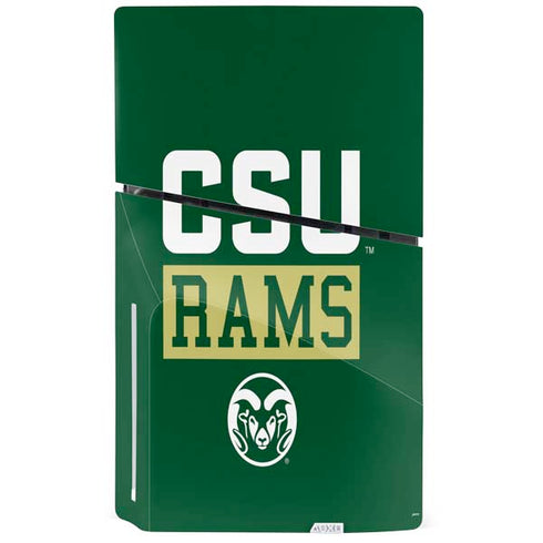 Colorado State University CSU Rams PS5 Slim Disk Bundle Skin