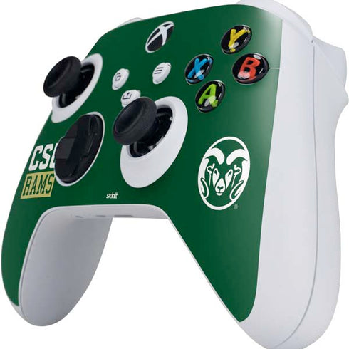 Colorado State University CSU Rams Xbox Series S Controller Skin