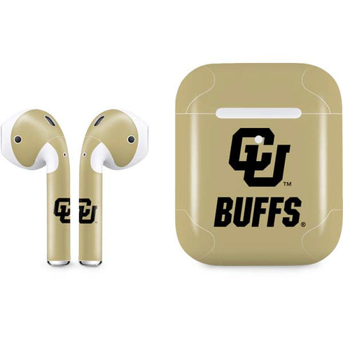 University of Colorado CU Buffs Apple AirPods 2 Skin