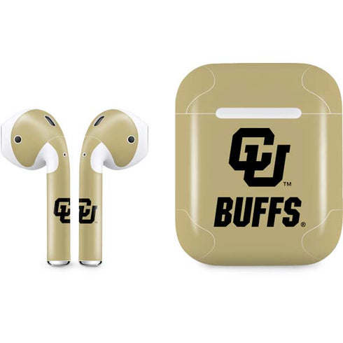 University of Colorado CU Buffs Apple AirPods Skin