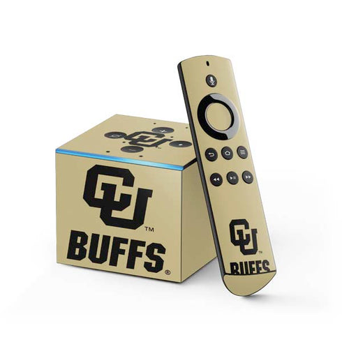 University of Colorado CU Buffs Fire TV Cube Skin