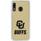 University of Colorado CU Buffs Galaxy A20 Clear Case