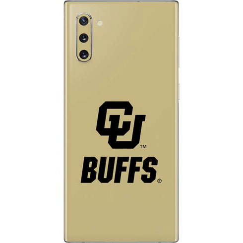 University of Colorado CU Buffs Galaxy Note 10 Skin