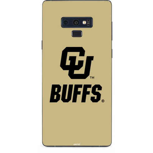 University of Colorado CU Buffs Galaxy Note 9 Skin