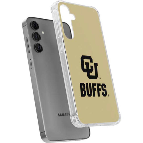 University of Colorado CU Buffs Galaxy S24 Plus Clear Case