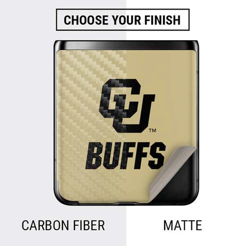 University of Colorado CU Buffs Galaxy Z Flip Skin