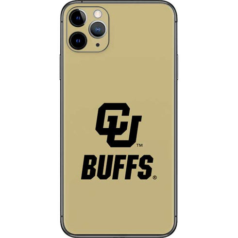 University of Colorado CU Buffs iPhone 11 Pro Max Skin