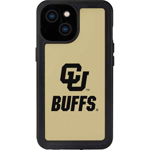 University of Colorado CU Buffs iPhone 15 Waterproof Case