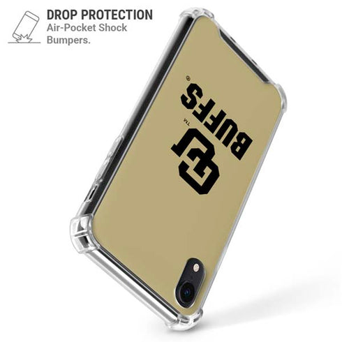 University of Colorado CU Buffs iPhone XR Clear Case