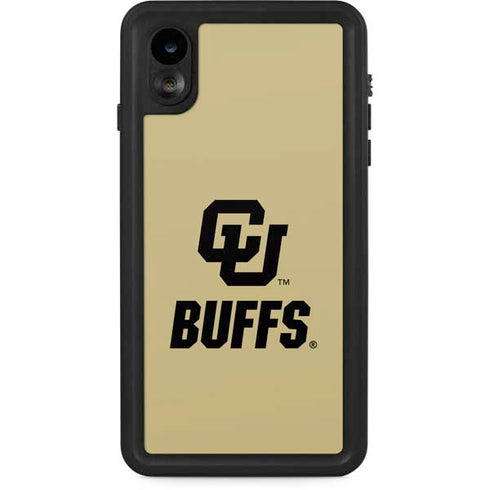 University of Colorado CU Buffs iPhone XR Waterproof Case