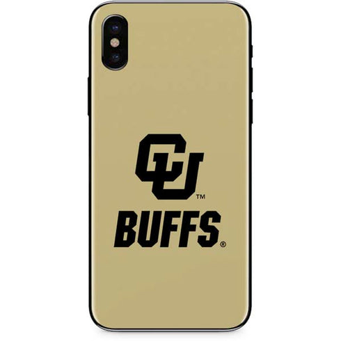 University of Colorado CU Buffs iPhone XS Max Skin