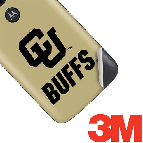 University of Colorado CU Buffs Moto E5 Play Skin