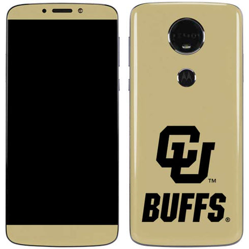 University of Colorado CU Buffs Moto E5 Plus Skin