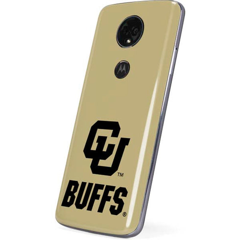 University of Colorado CU Buffs Moto E5 Plus Skin