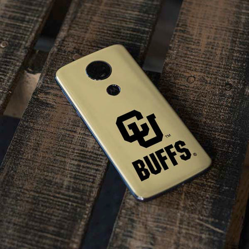 University of Colorado CU Buffs Moto E5 Plus Skin