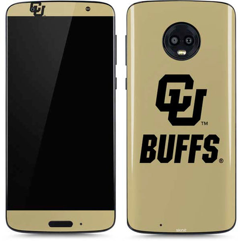 University of Colorado CU Buffs Moto G6 Skin
