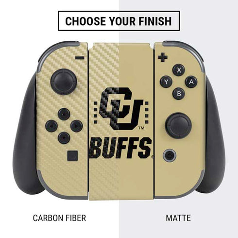 University of Colorado CU Buffs Nintendo Switch Bundle Skin