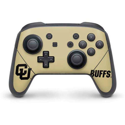 University of Colorado CU Buffs Nintendo Switch Pro Controller Skin